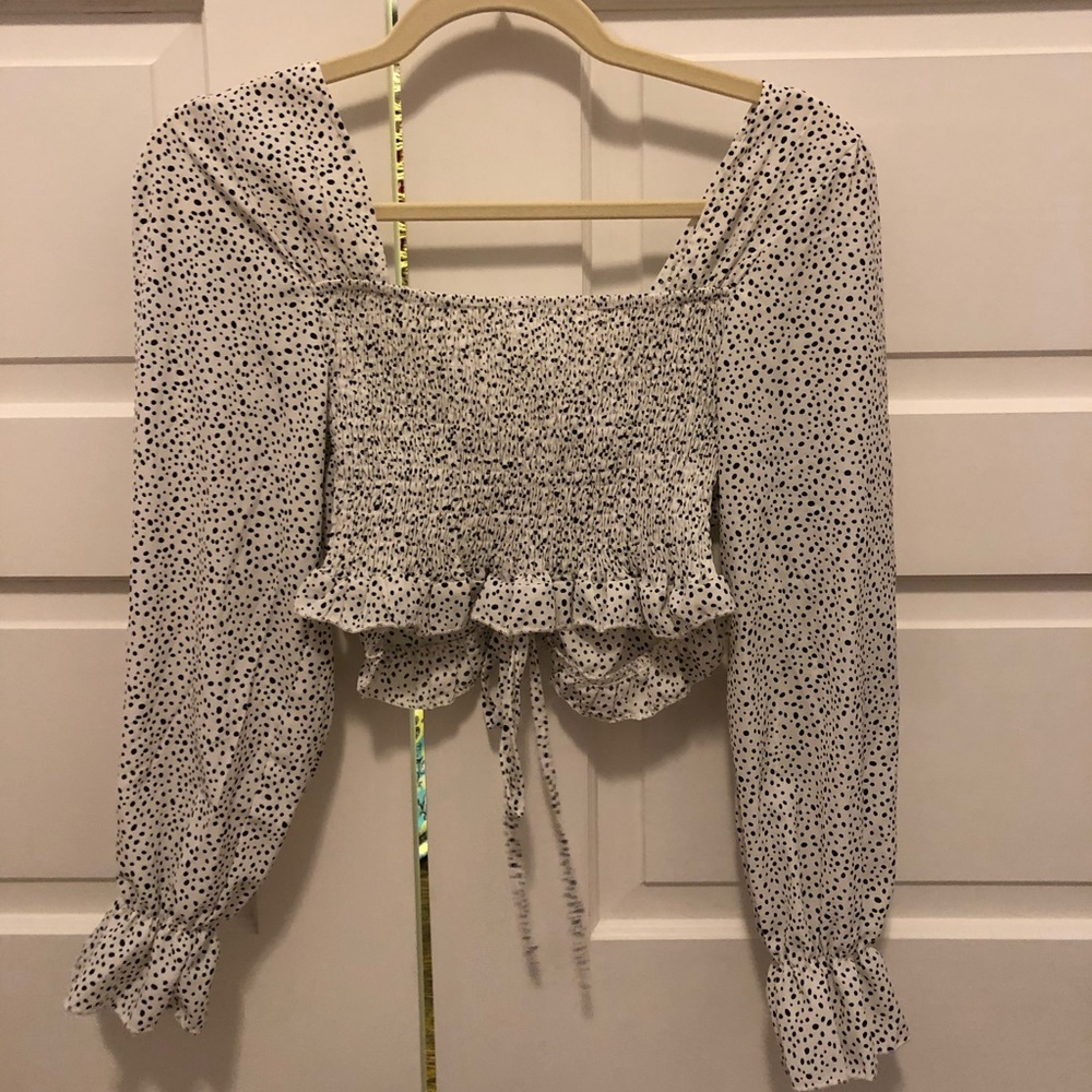 NWOT Dalmatian print top - Picture 3 of 5